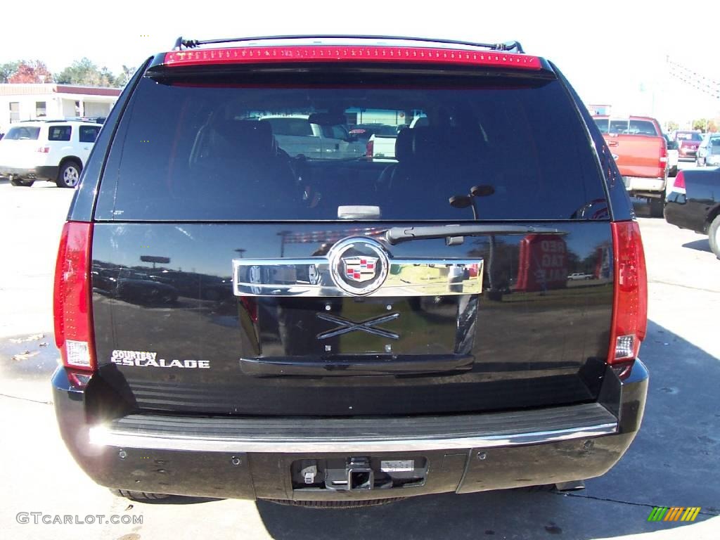 2007 Escalade AWD - Black Raven / Ebony/Ebony photo #4