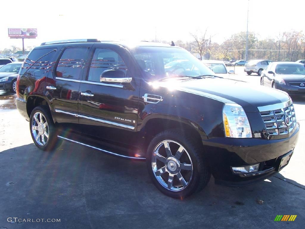 2007 Escalade AWD - Black Raven / Ebony/Ebony photo #6
