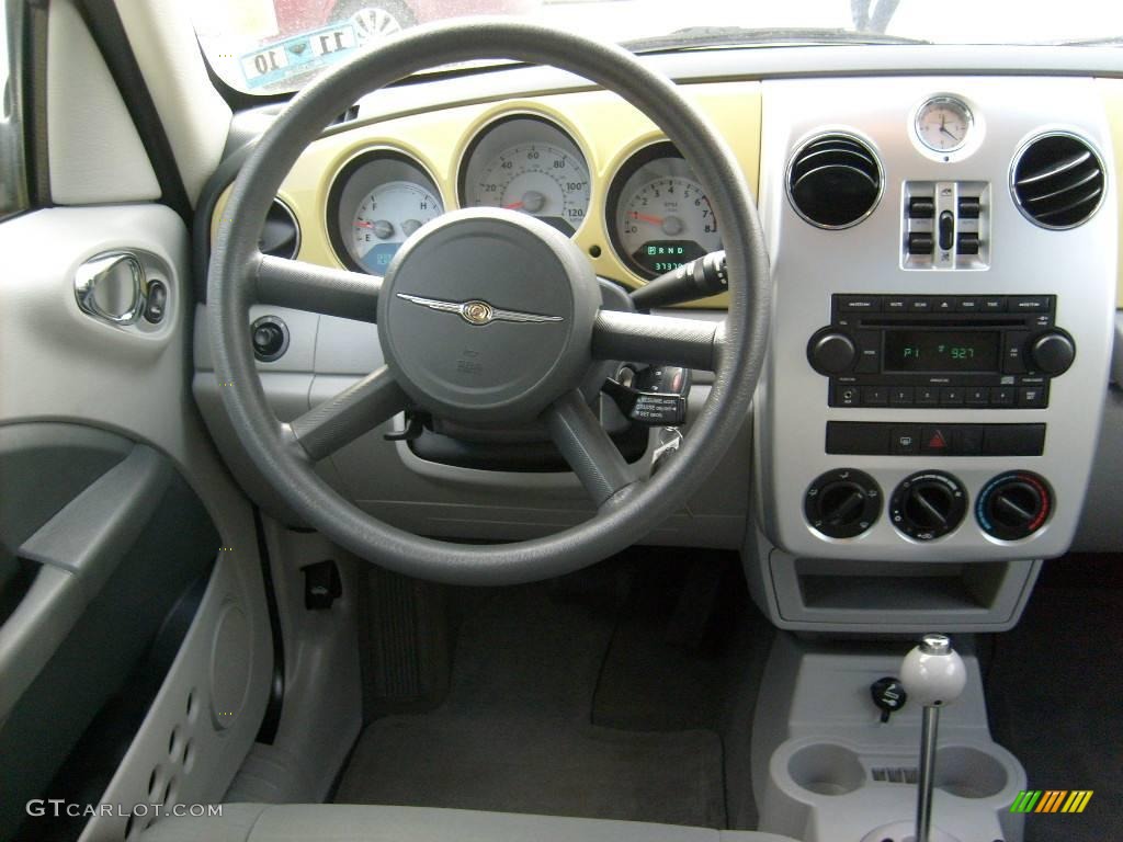 2007 PT Cruiser Touring - Pastel Yellow / Pastel Slate Gray photo #13