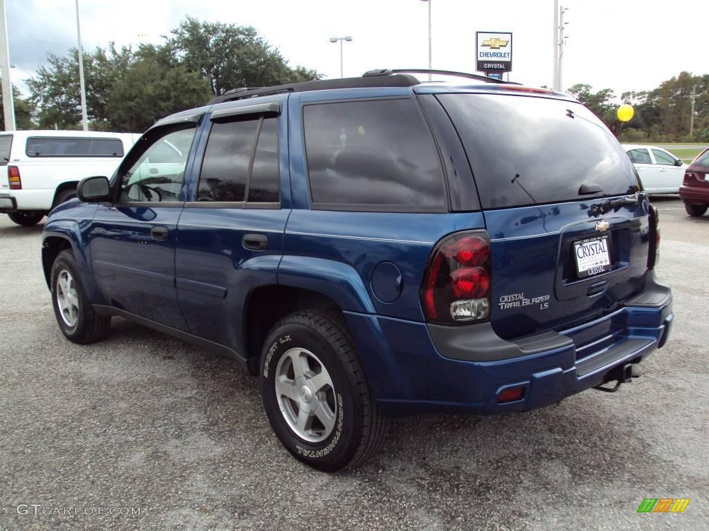 2006 TrailBlazer LS - Superior Blue Metallic / Light Gray photo #3