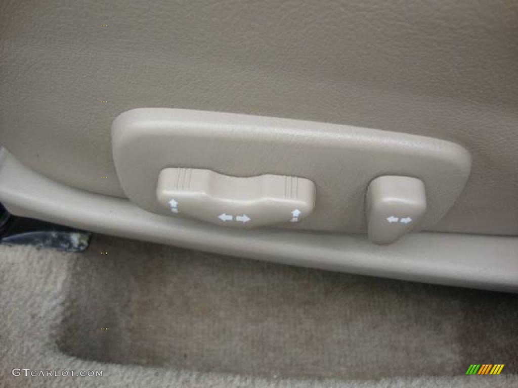 2005 Altima 3.5 SL - Satin White Pearl / Blond photo #12