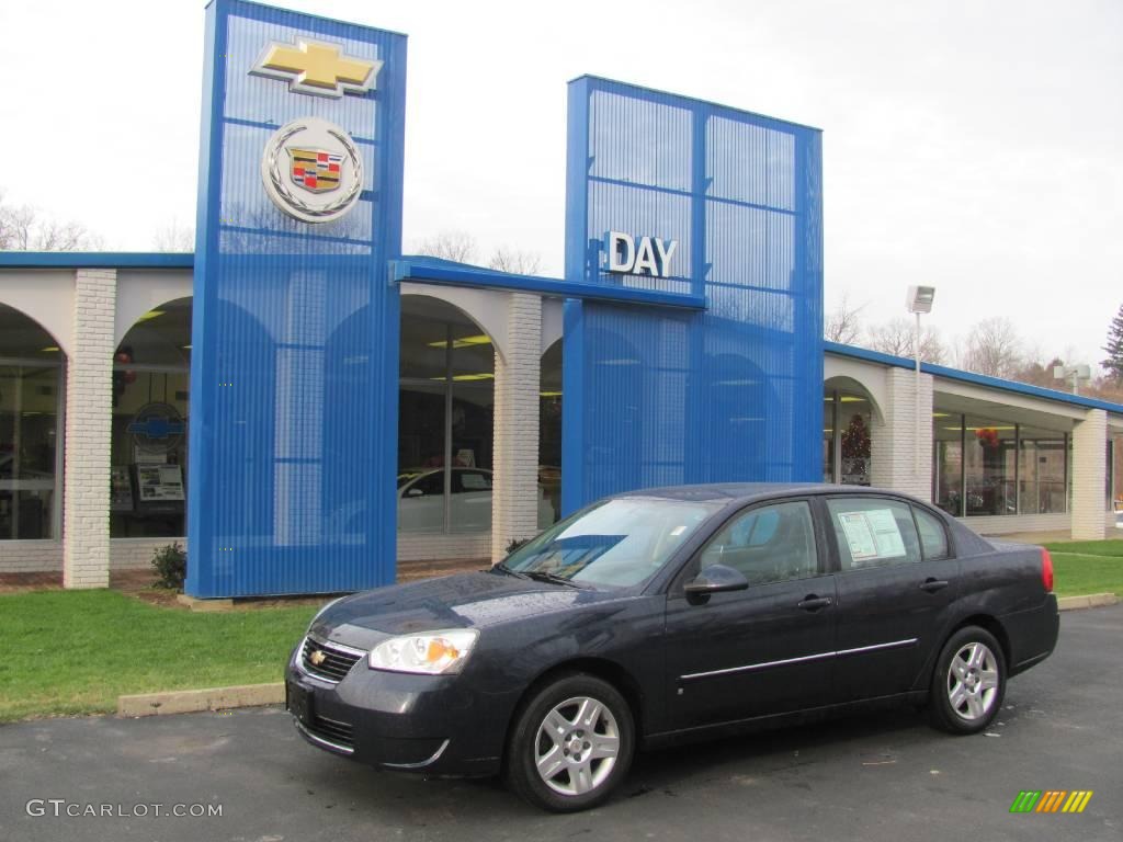 2006 Malibu LT V6 Sedan - Dark Blue Metallic / Ebony Black photo #1