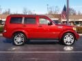 2007 Inferno Red Crystal Pearl Dodge Nitro SLT 4x4  photo #1