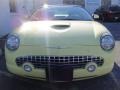 2002 Inspiration Yellow Ford Thunderbird Premium Roadster  photo #2