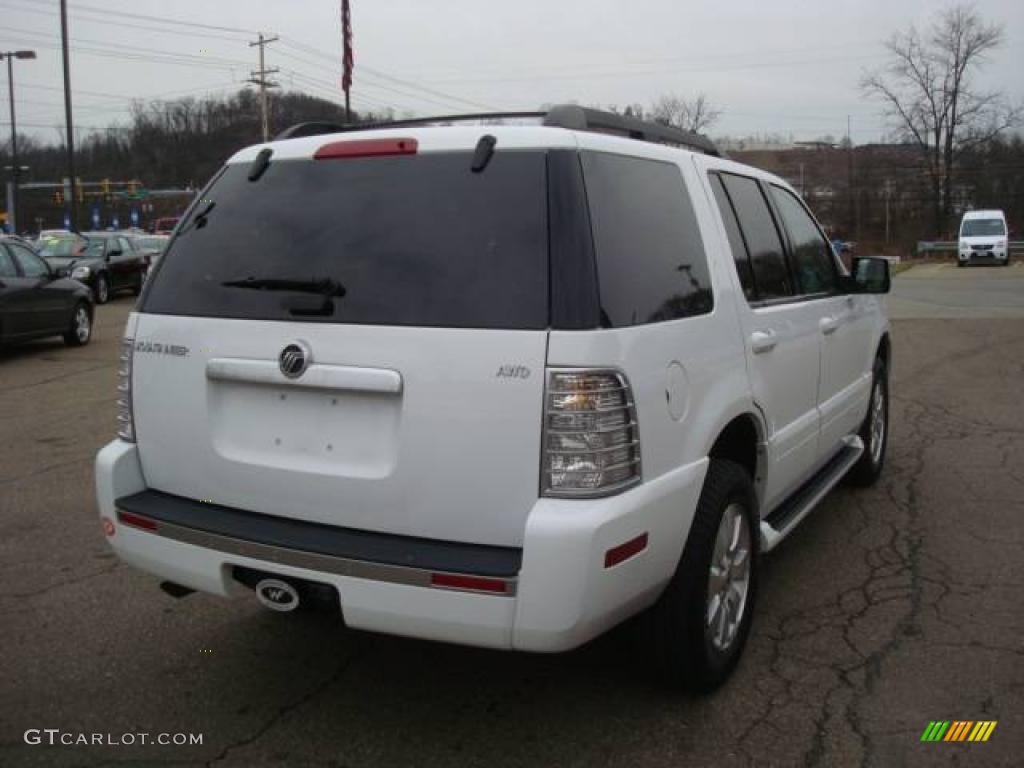 2006 Mountaineer Luxury AWD - Oxford White / Camel photo #4