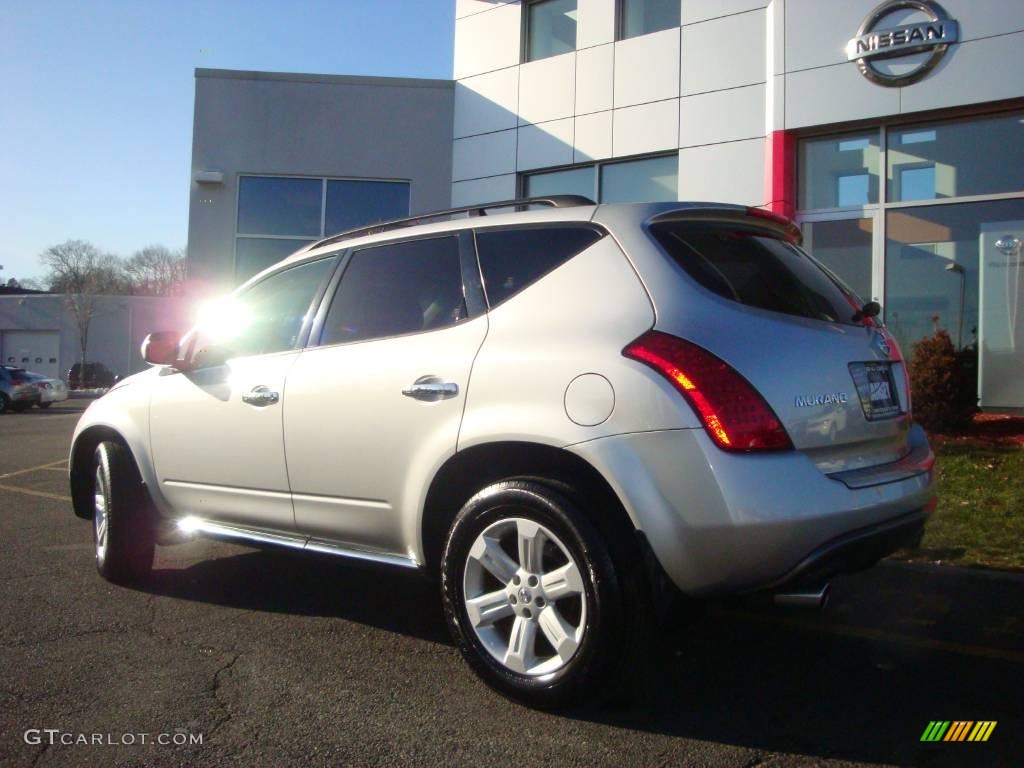 2006 Murano SL AWD - Brilliant Silver Metallic / Charcoal photo #6