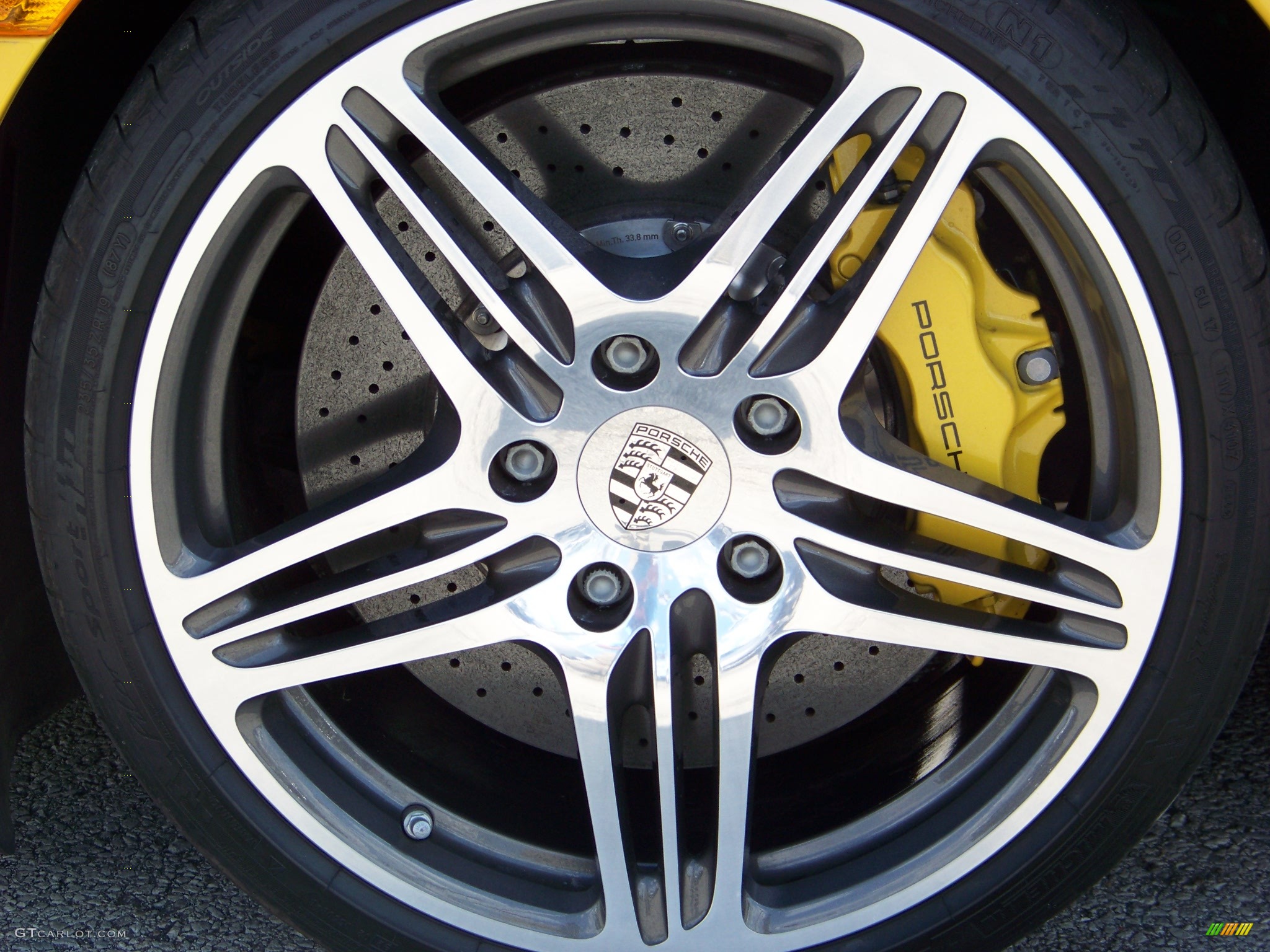 2008 Porsche 911 Turbo Cabriolet Wheel Photo #236986