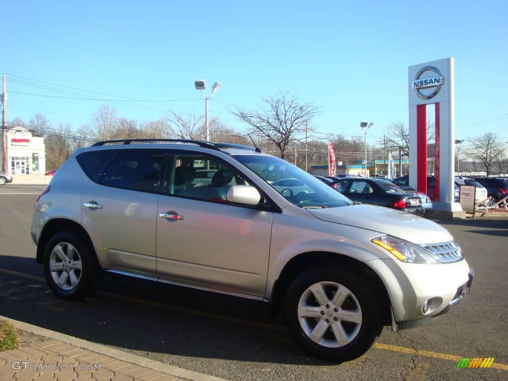 2006 Murano SL AWD - Brilliant Silver Metallic / Charcoal photo #12