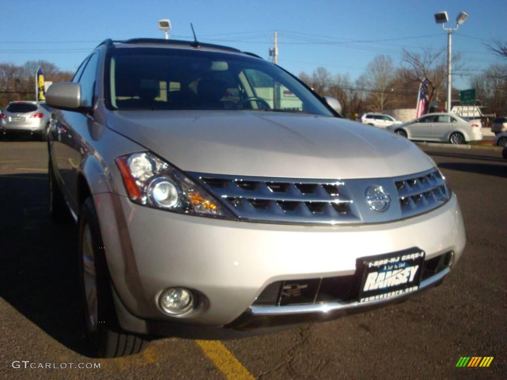 2006 Murano SL AWD - Brilliant Silver Metallic / Charcoal photo #14