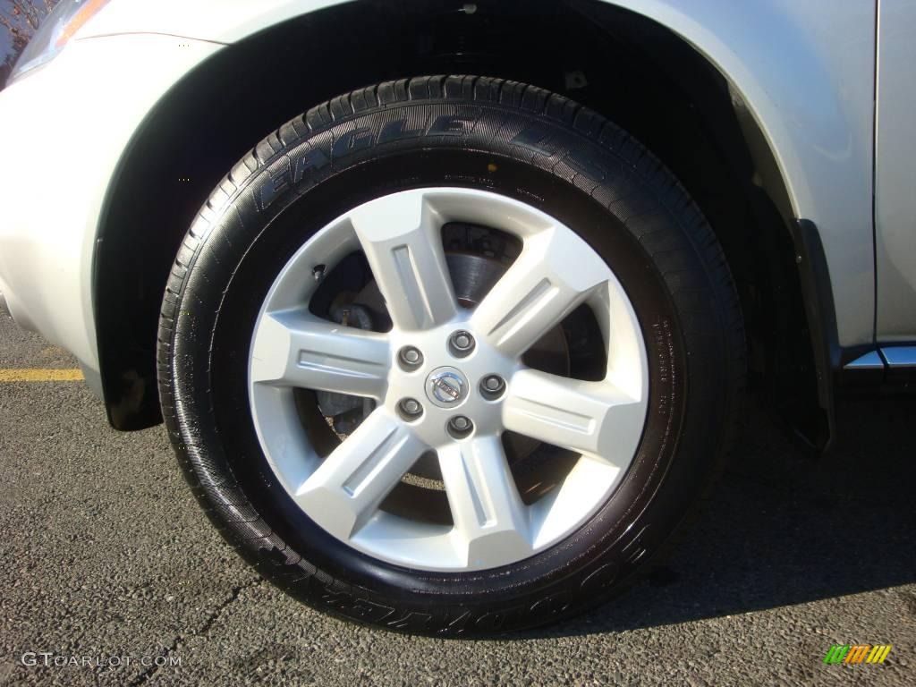 2006 Murano SL AWD - Brilliant Silver Metallic / Charcoal photo #23