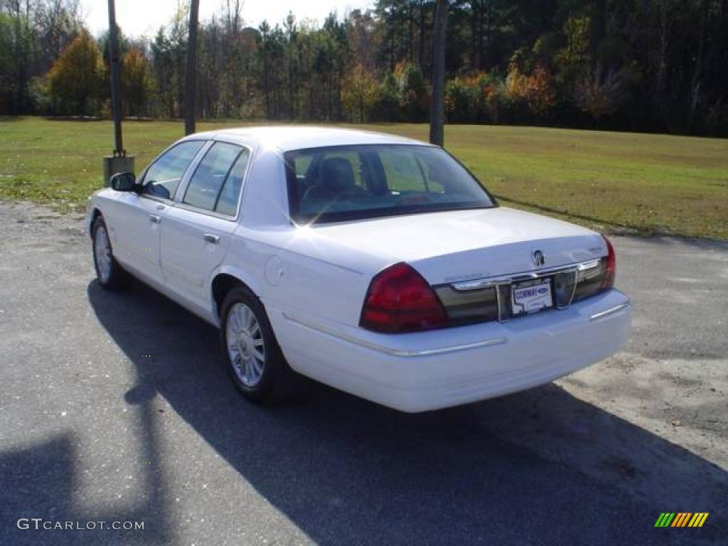 2009 Grand Marquis LS - Vibrant White / Medium Light Stone photo #7