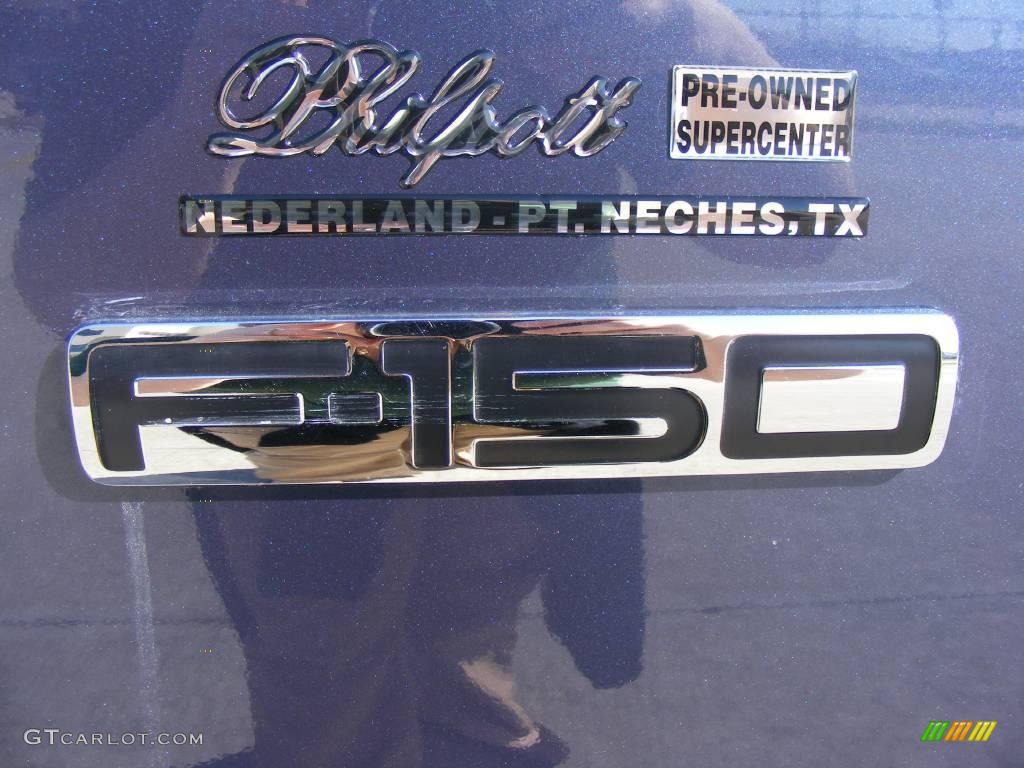 2006 F150 Lariat SuperCrew 4x4 - Medium Wedgewood Blue Metallic / Tan photo #18