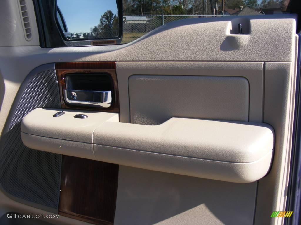 2006 F150 Lariat SuperCrew 4x4 - Medium Wedgewood Blue Metallic / Tan photo #21