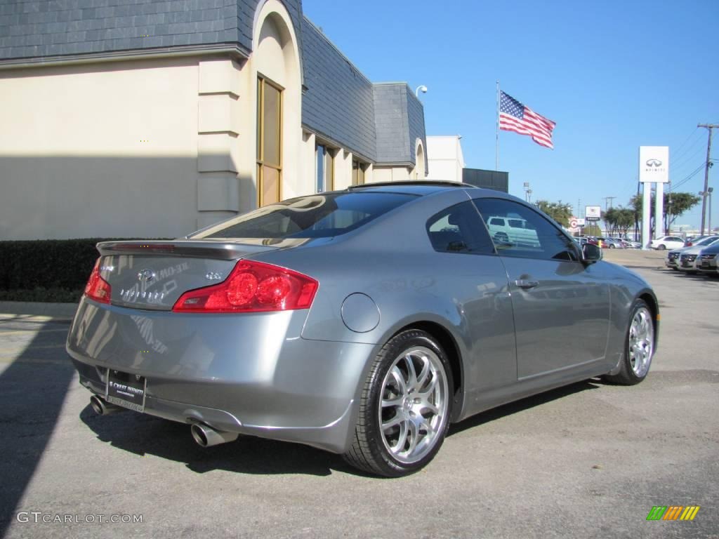 2006 G 35 Coupe - Diamond Graphite Metallic / Graphite photo #6