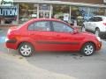 2009 Tropical Red Kia Rio LX Sedan  photo #2