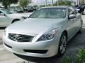 2008 Liquid Platinum Silver Infiniti G 37 Coupe  photo #7