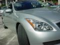 2008 Liquid Platinum Silver Infiniti G 37 Coupe  photo #26