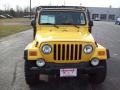 2006 Solar Yellow Jeep Wrangler Unlimited 4x4  photo #10