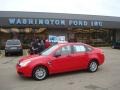 Vermillion Red - Focus SE Sedan Photo No. 1