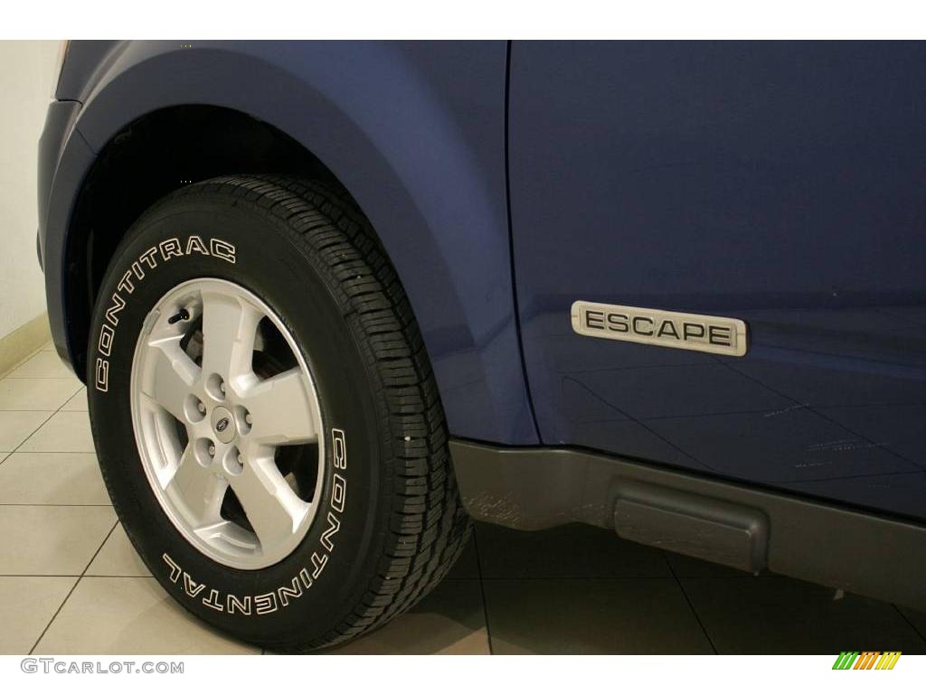 2008 Escape XLT V6 4WD - Vista Blue Metallic / Stone photo #23