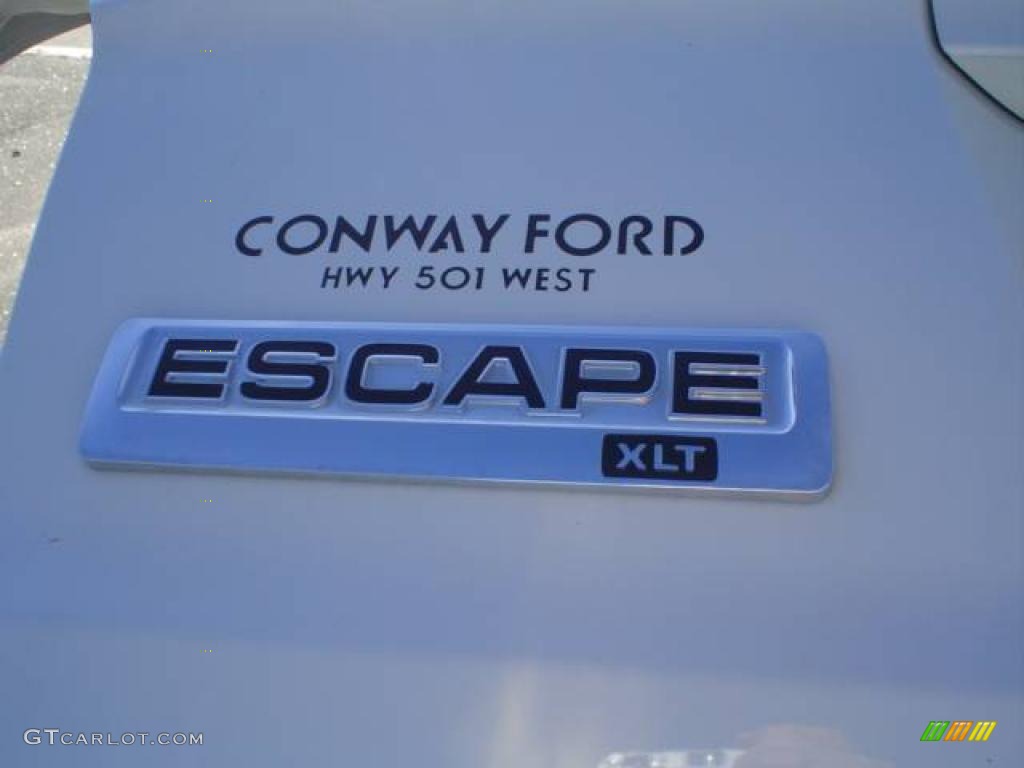 2009 Escape XLT V6 - White Suede / Stone photo #14