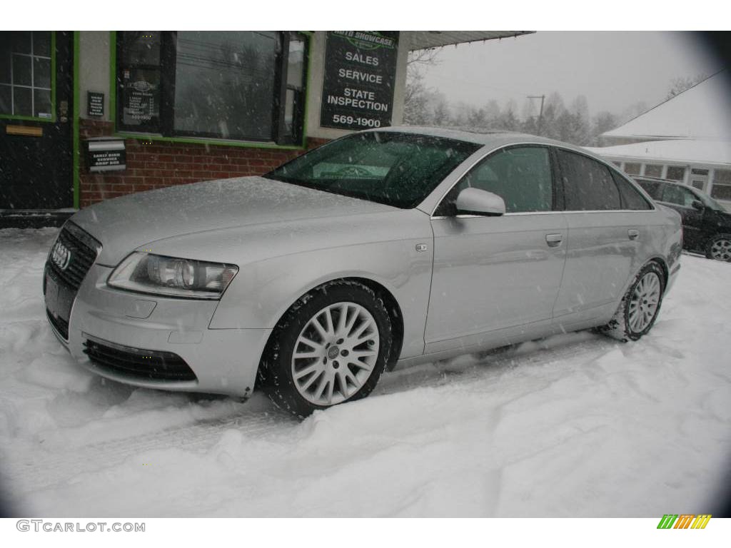 2006 A6 4.2 quattro Sedan - Light Silver Metallic / Ebony photo #2