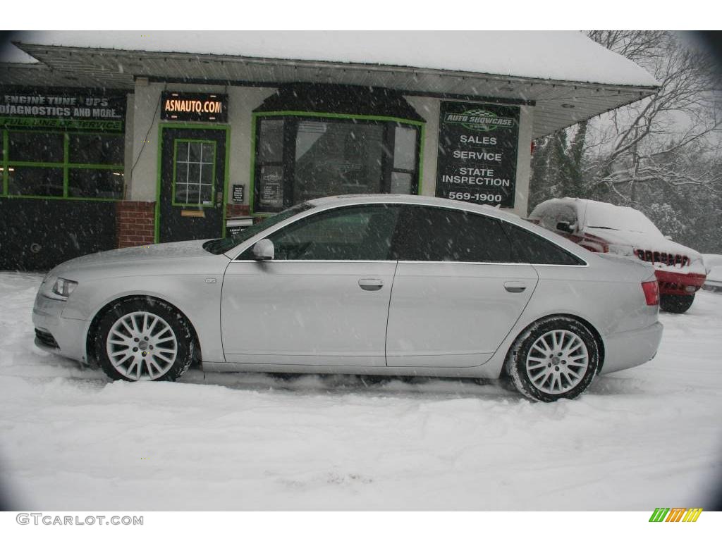 2006 A6 4.2 quattro Sedan - Light Silver Metallic / Ebony photo #3