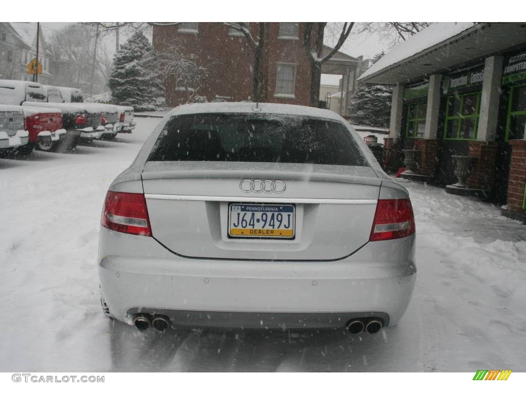 2006 A6 4.2 quattro Sedan - Light Silver Metallic / Ebony photo #5