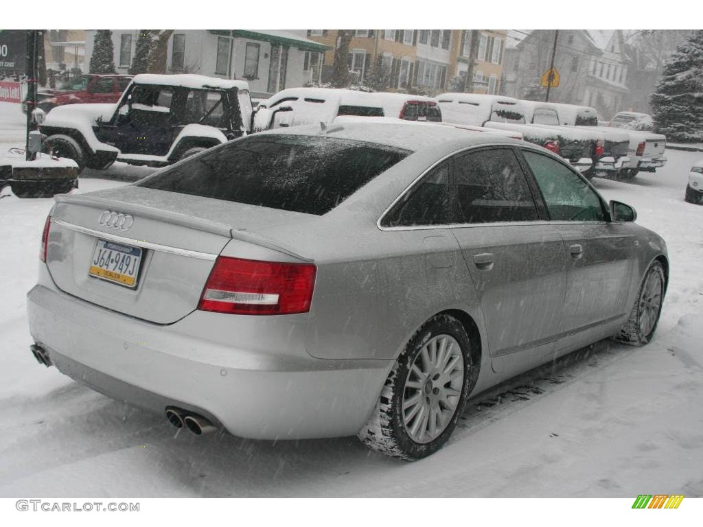 2006 A6 4.2 quattro Sedan - Light Silver Metallic / Ebony photo #6