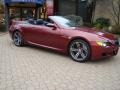 2007 Indianapolis Red Metallic BMW M6 Convertible  photo #13