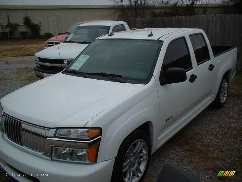 2005 Colorado Xtreme Crew Cab - Summit White / Sandstone photo #9