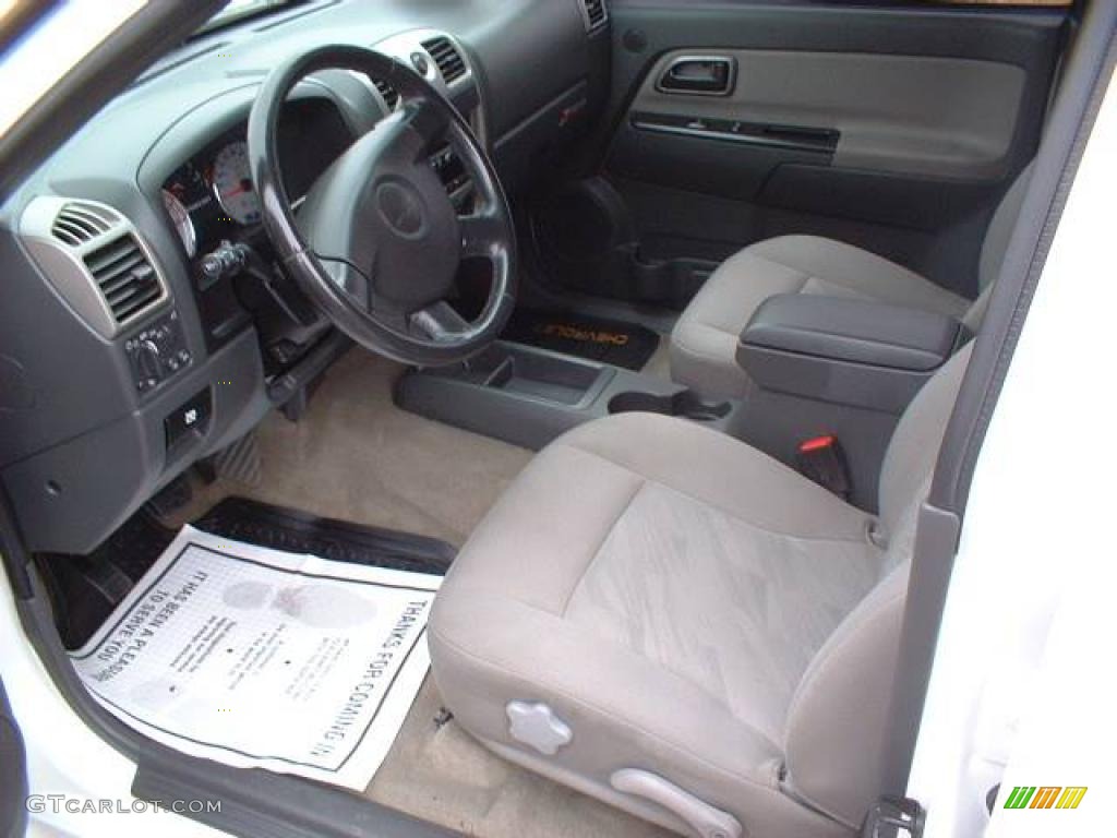 2005 Colorado Xtreme Crew Cab - Summit White / Sandstone photo #10