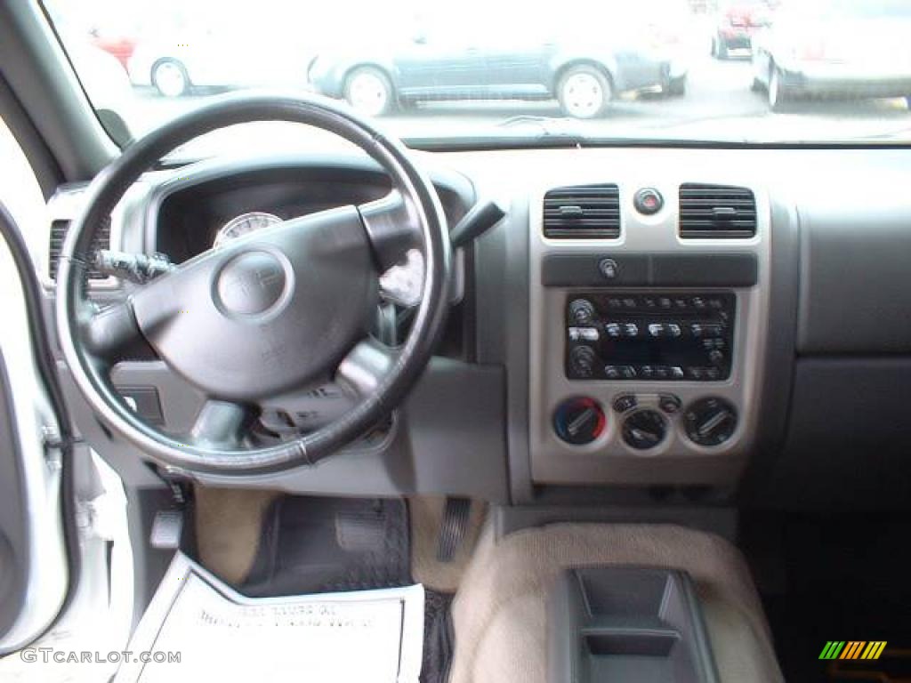 2005 Colorado Xtreme Crew Cab - Summit White / Sandstone photo #13