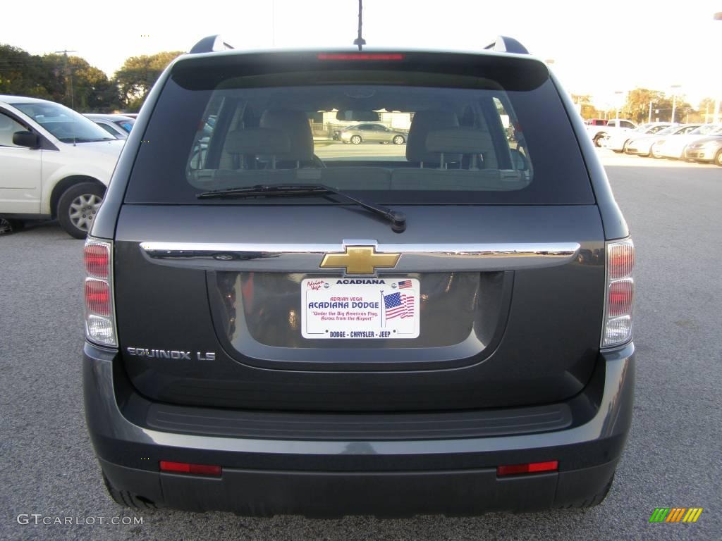 2009 Equinox LS - Black Granite Metallic / Light Gray photo #4