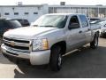 2009 Silver Birch Metallic Chevrolet Silverado 1500 LT Crew Cab 4x4  photo #1