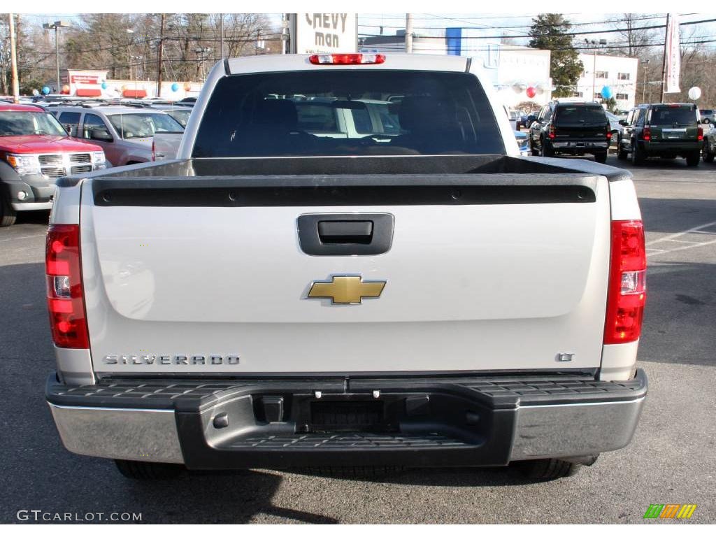 2009 Silverado 1500 LT Crew Cab 4x4 - Silver Birch Metallic / Ebony photo #6