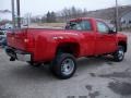 Victory Red - Silverado 3500HD Work Truck Regular Cab 4x4 Dually Photo No. 5