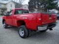 Victory Red - Silverado 3500HD Work Truck Regular Cab 4x4 Dually Photo No. 7