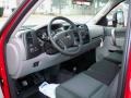 2010 Victory Red Chevrolet Silverado 3500HD Work Truck Regular Cab 4x4 Dually  photo #23