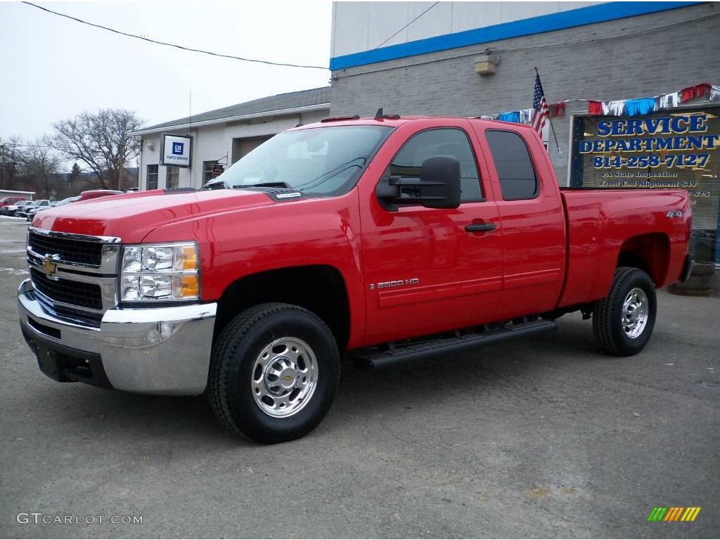 Victory Red Chevrolet Silverado 2500HD