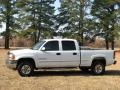 2002 Summit White GMC Sierra 2500HD SLE Crew Cab  photo #2