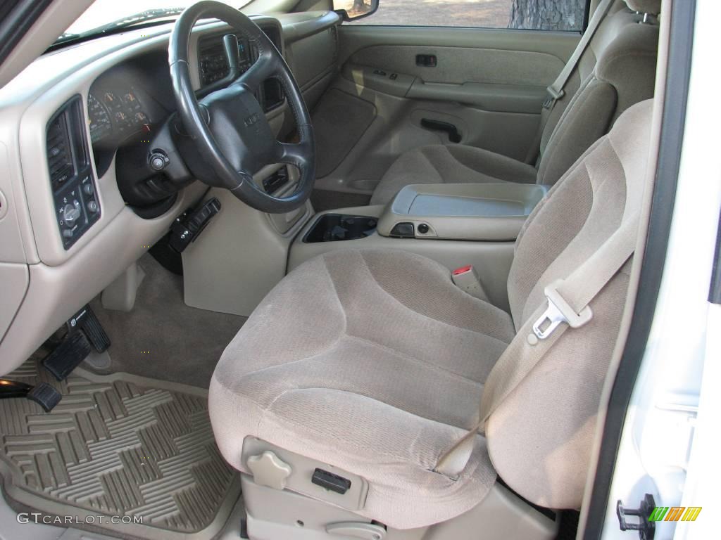 2002 Sierra 2500HD SLE Crew Cab - Summit White / Neutral photo #7