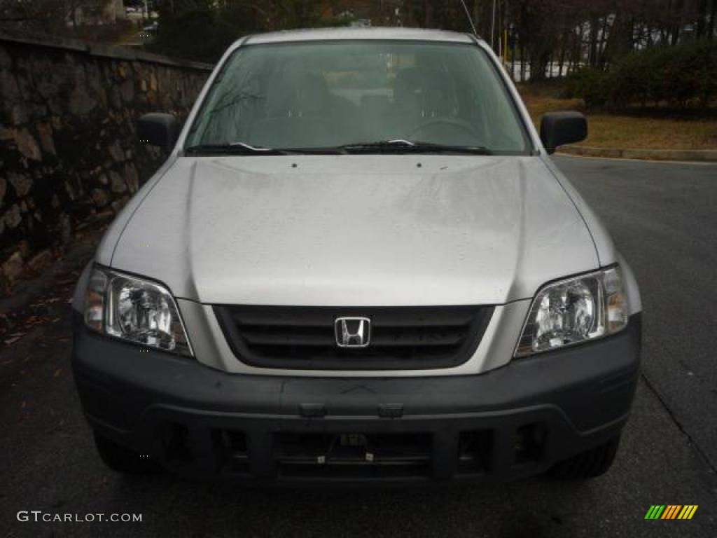 1997 CR-V LX 4WD - Sebring Silver Metallic / Charcoal photo #3