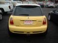 2002 Liquid Yellow Mini Cooper S Hardtop  photo #4