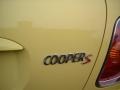 2002 Liquid Yellow Mini Cooper S Hardtop  photo #5