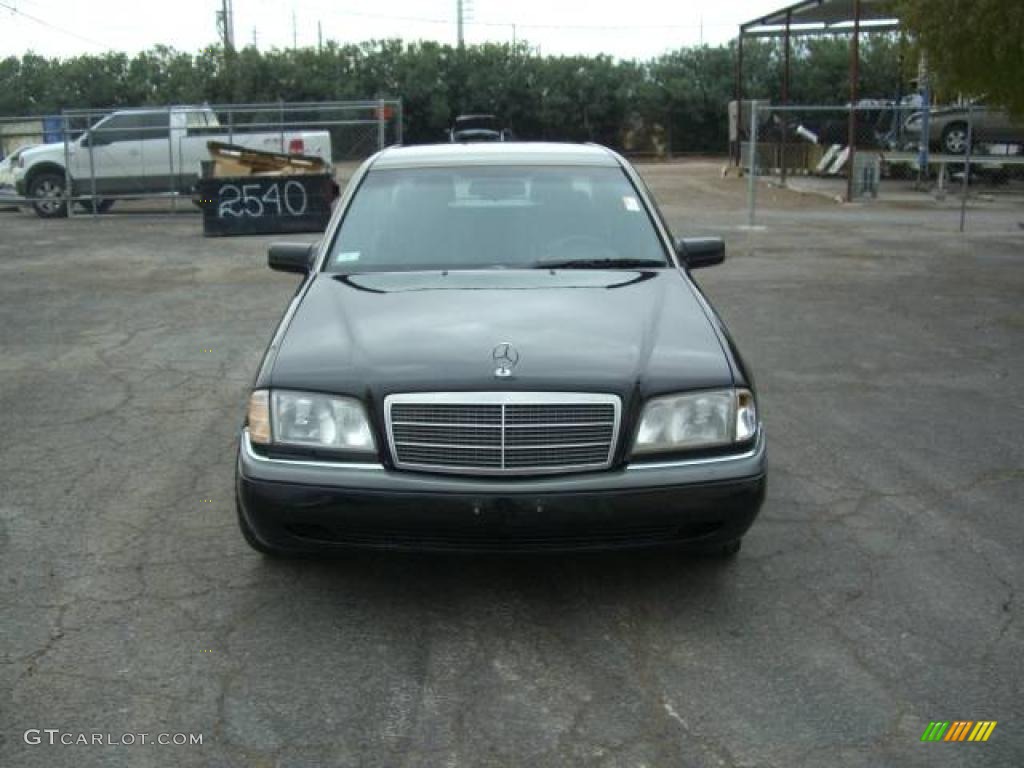 1996 C 280 Sedan - Black / Charcoal photo #2