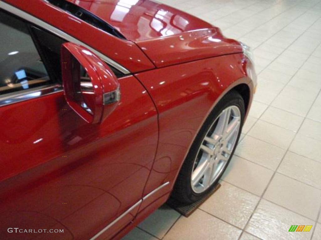2010 E 350 Coupe - Mars Red / Almond Beige photo #21