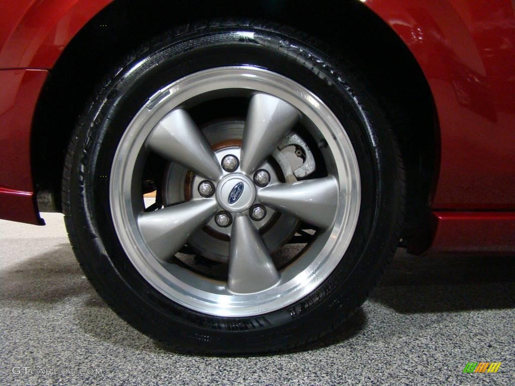 2006 Mustang GT Premium Coupe - Redfire Metallic / Dark Charcoal photo #6