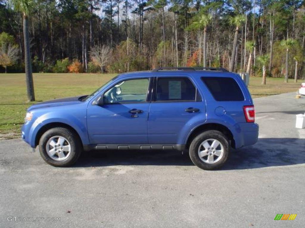 2009 Escape XLT V6 - Sport Blue Metallic / Stone photo #8