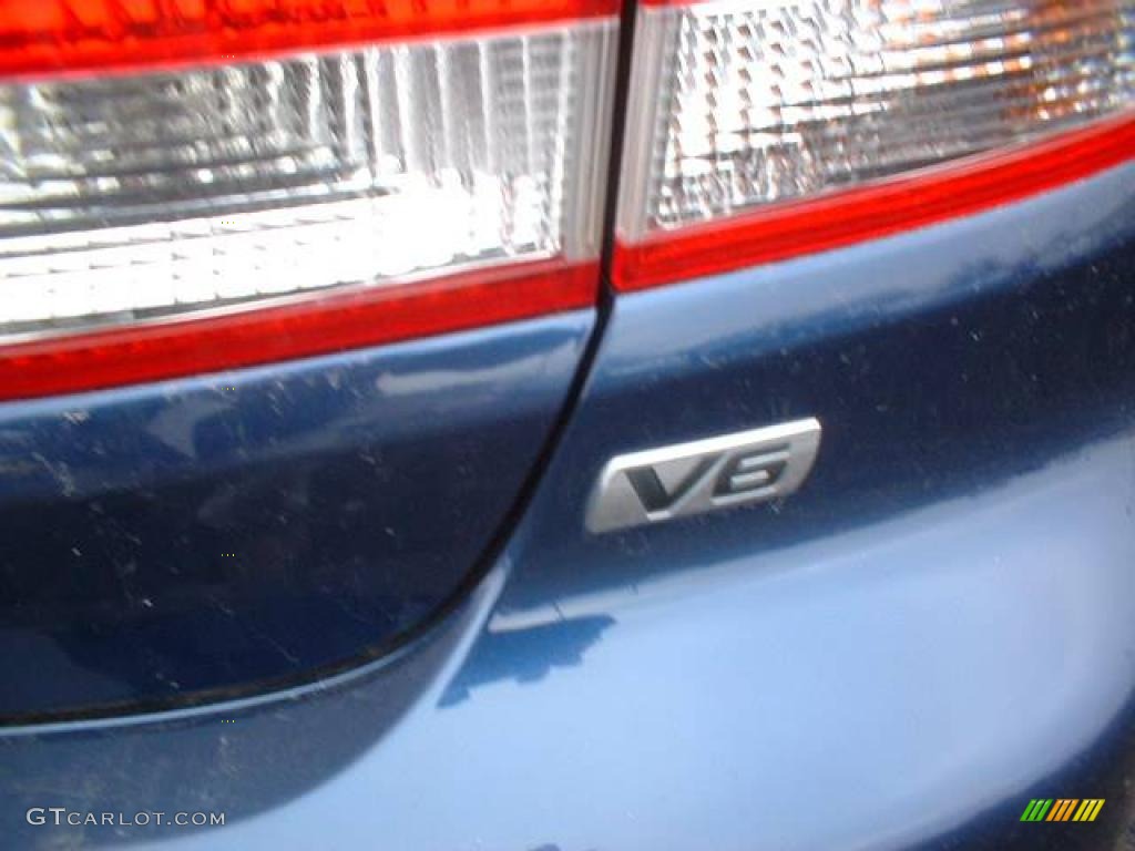 2003 Accord EX V6 Sedan - Eternal Blue Pearl / Gray photo #5
